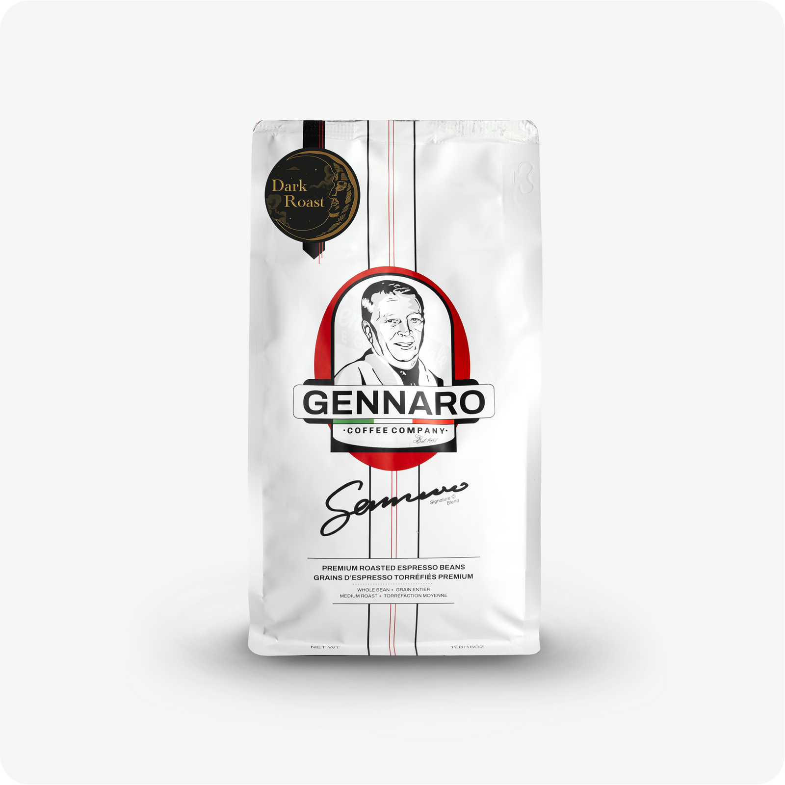 Gennaro Dark Roast bag